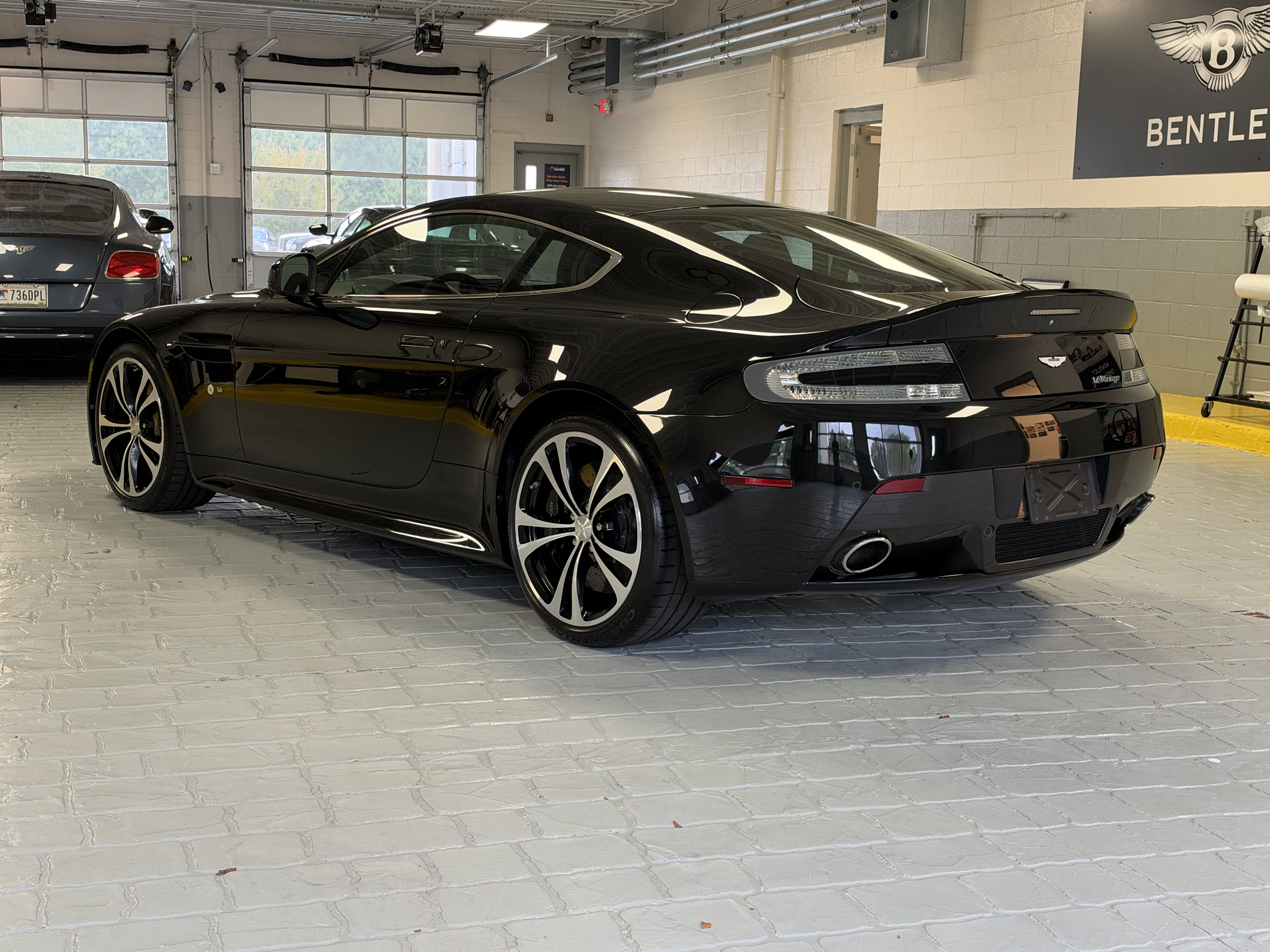 Used 2011 Carbon Black Aston Martin Carbon Black image 2