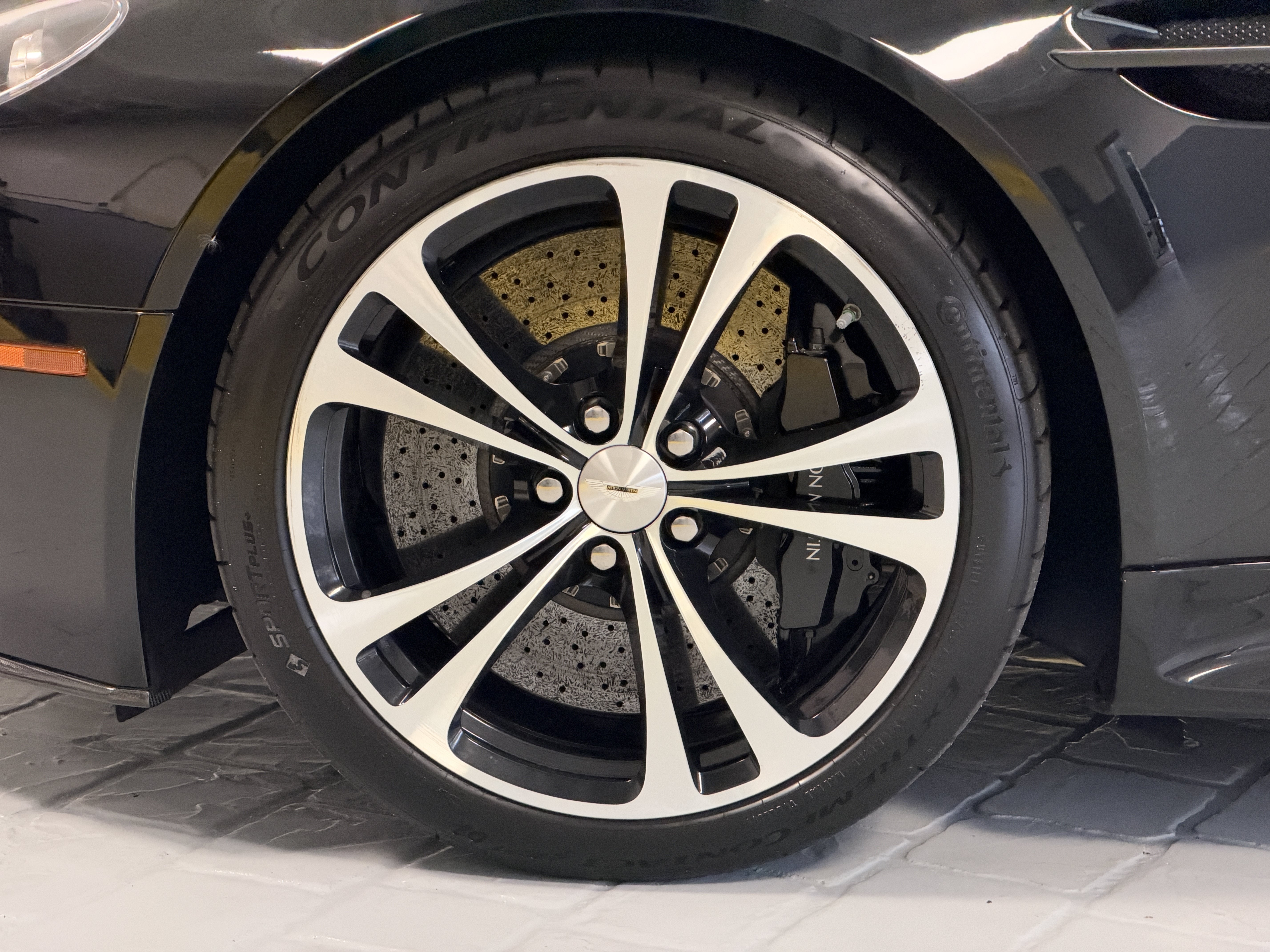 Used 2011 Carbon Black Aston Martin Carbon Black image 4