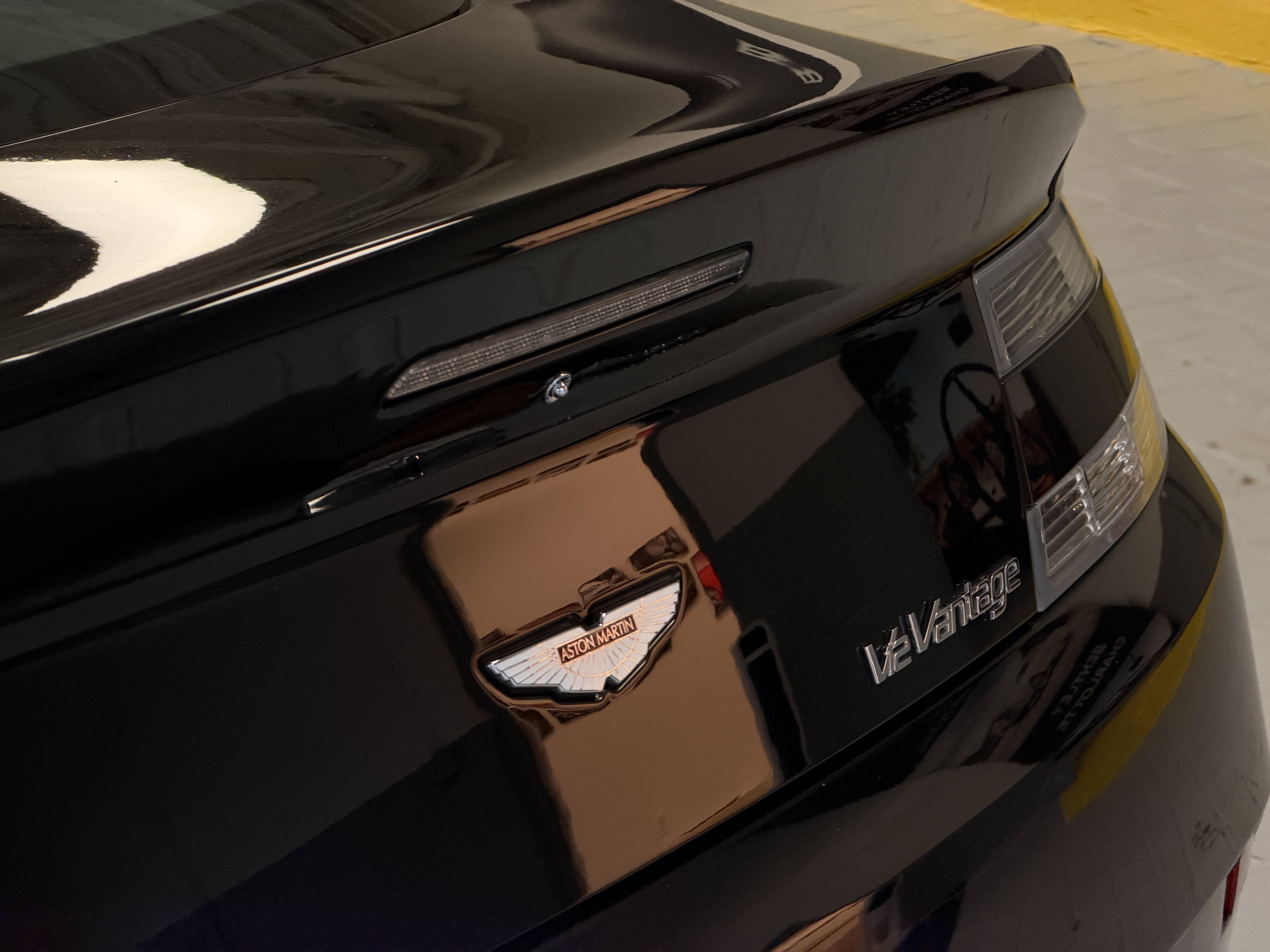 Used 2011 Carbon Black Aston Martin Carbon Black image 8
