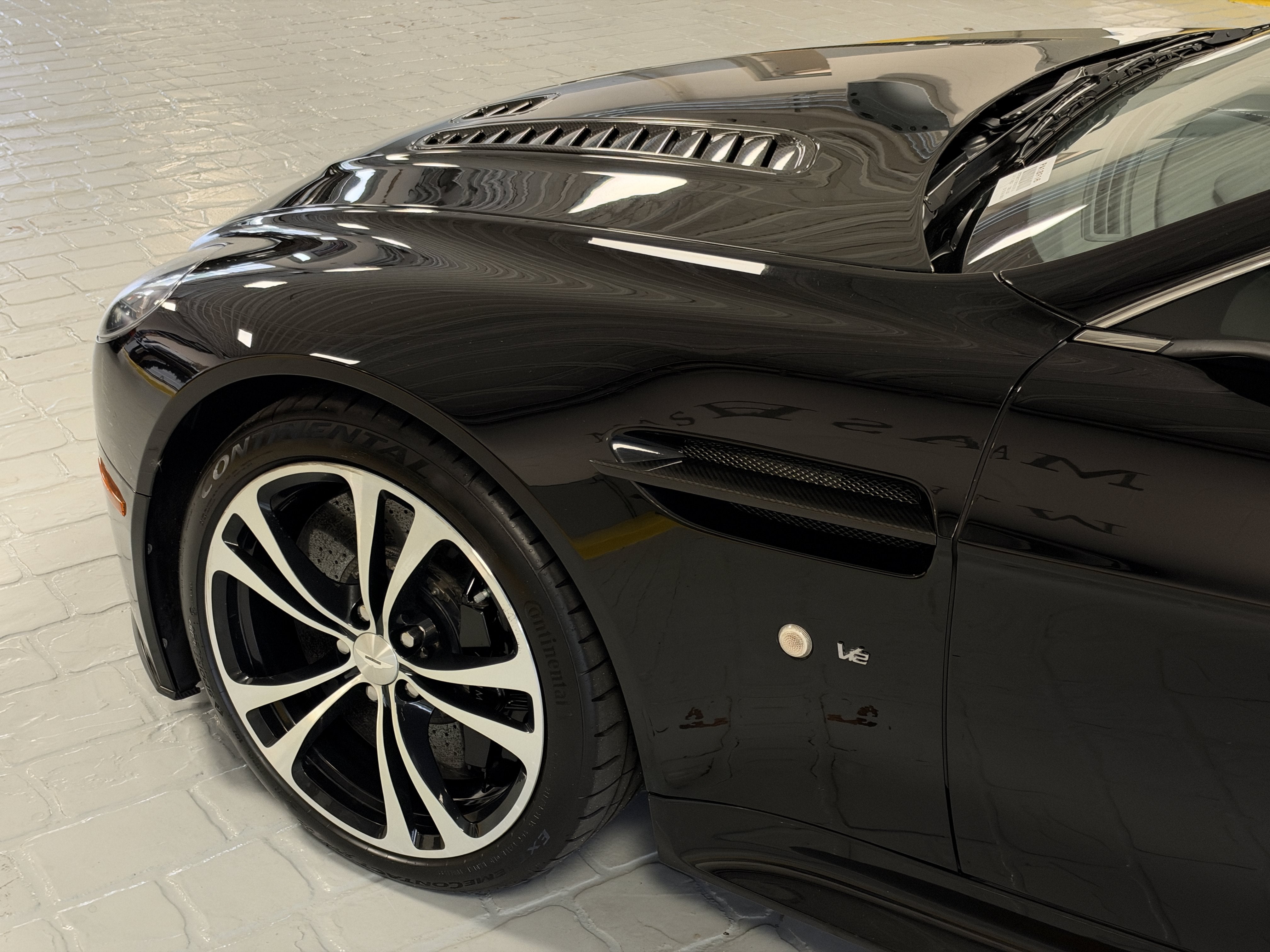 Used 2011 Carbon Black Aston Martin Carbon Black image 9