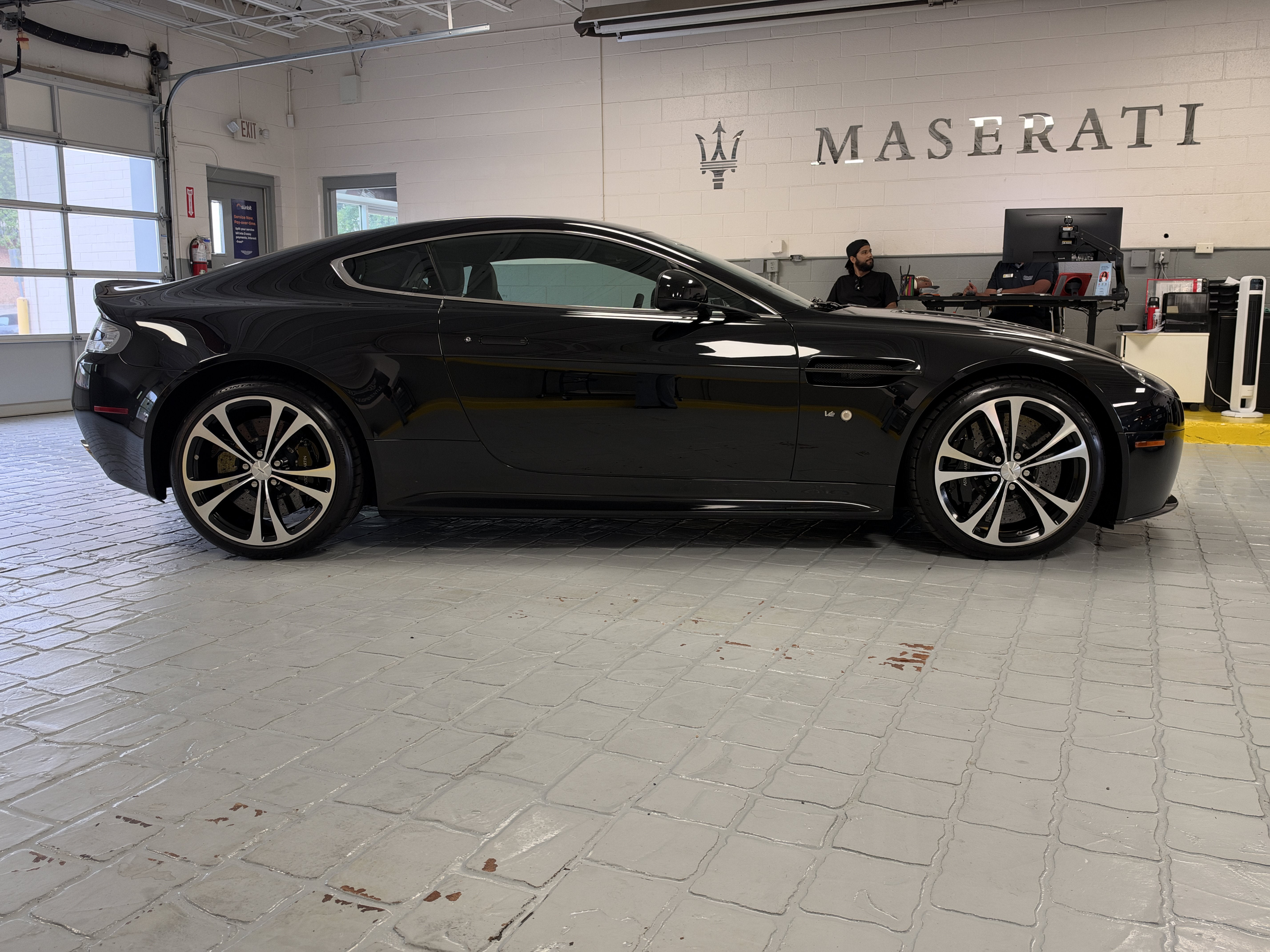Used 2011 Carbon Black Aston Martin Carbon Black image 13