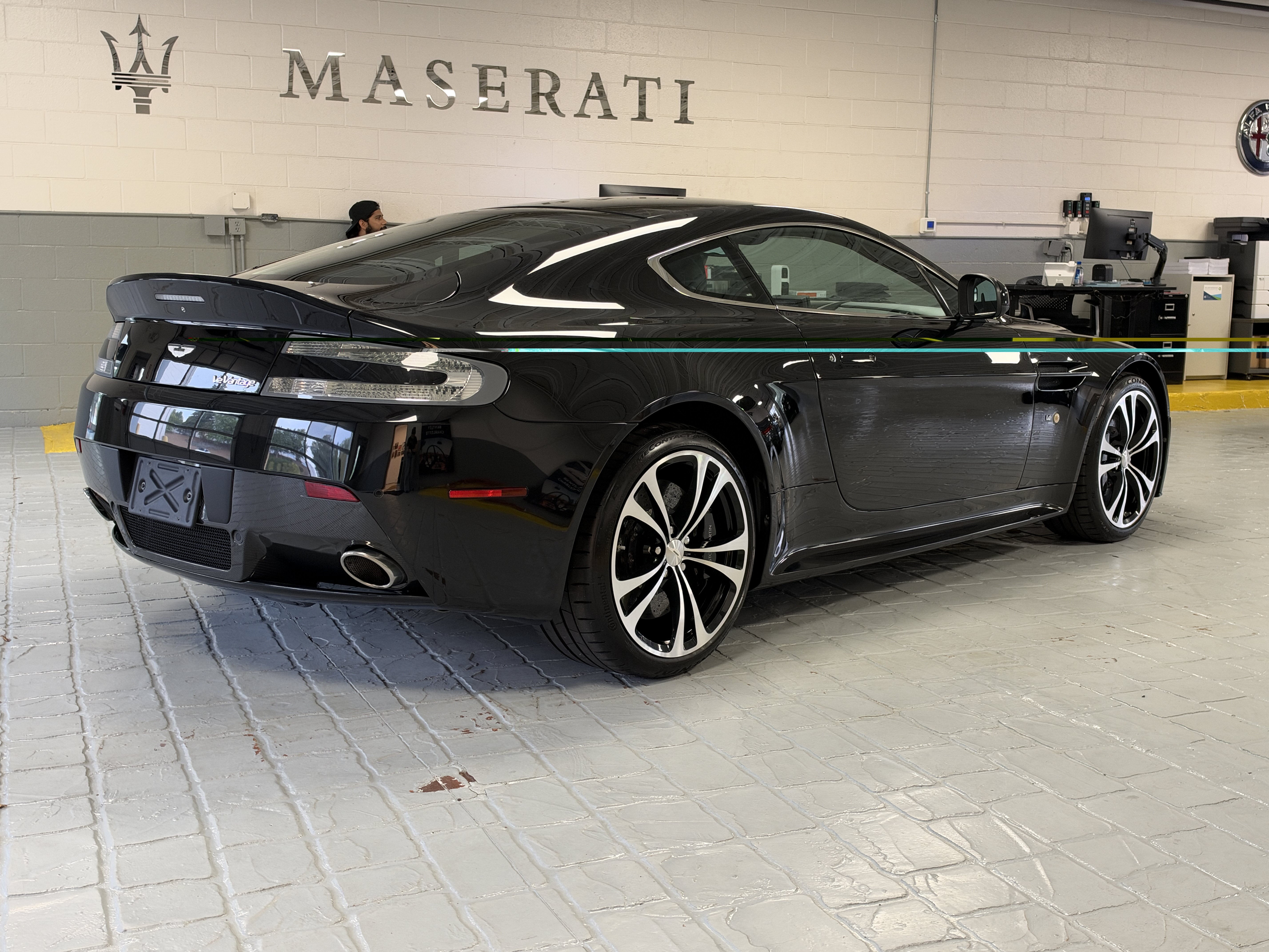Used 2011 Carbon Black Aston Martin Carbon Black image 14