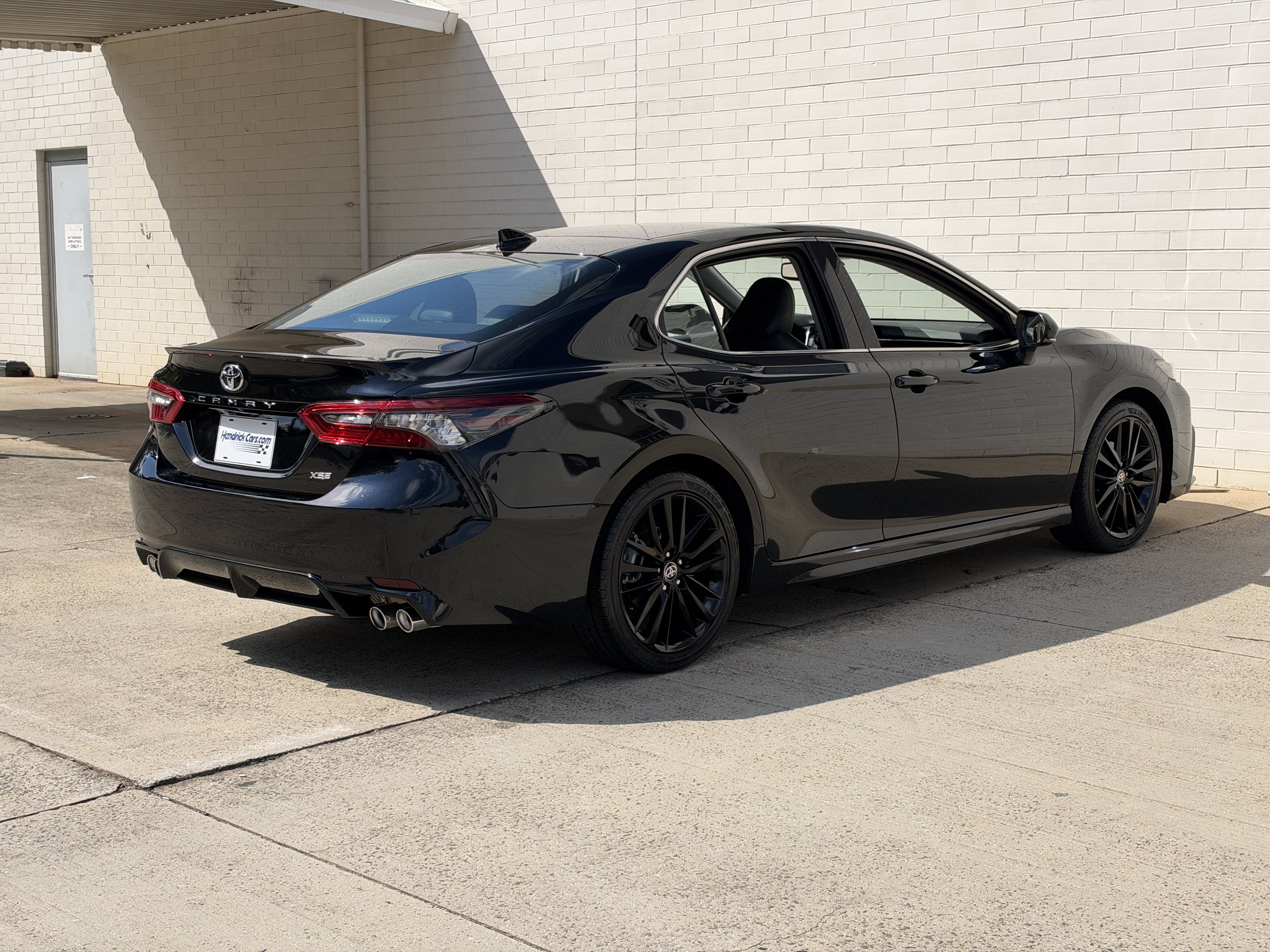Used 2022 Midnight Black Metallic Toyota XSE image 3