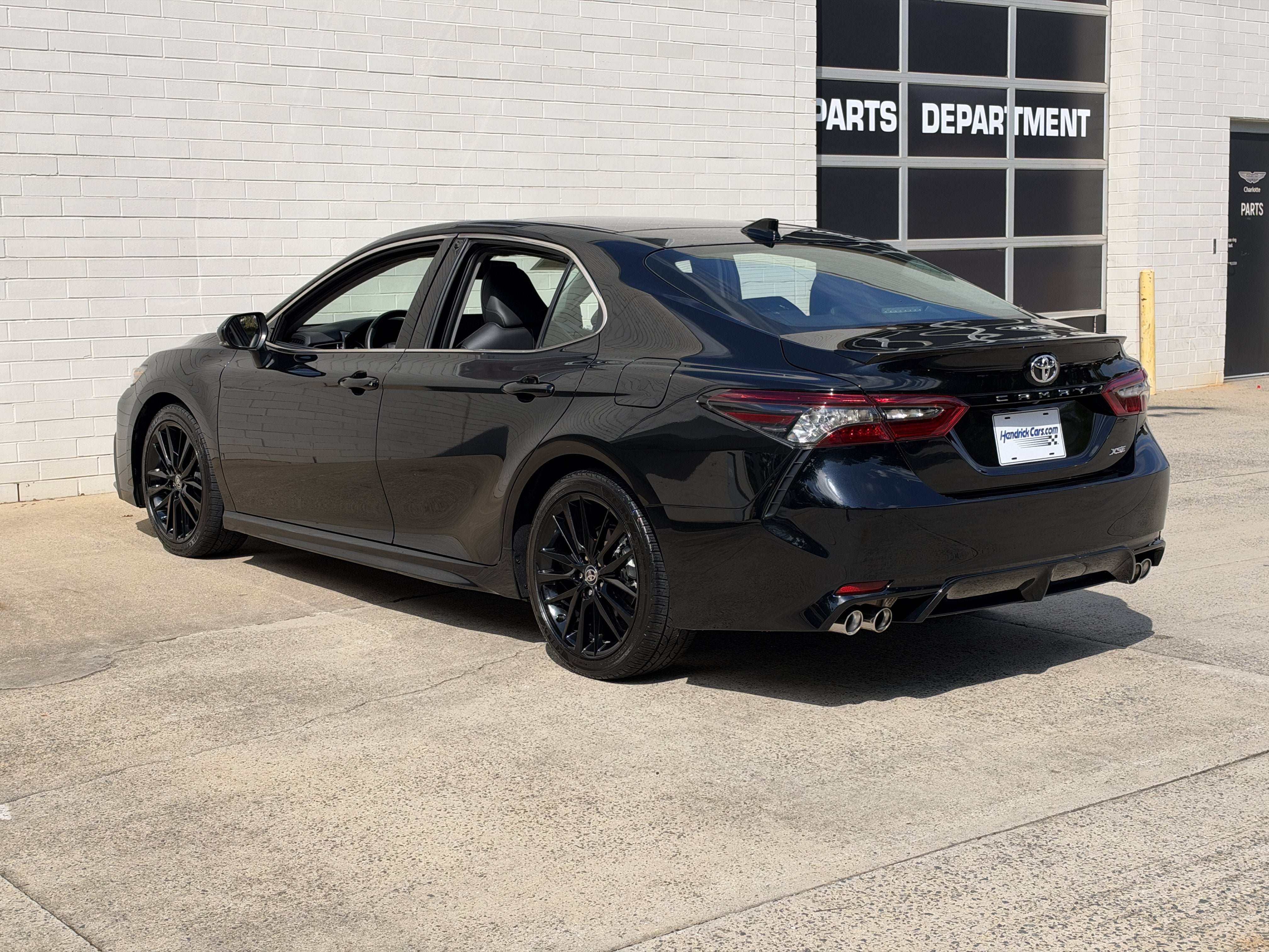 Used 2022 Midnight Black Metallic Toyota XSE image 5