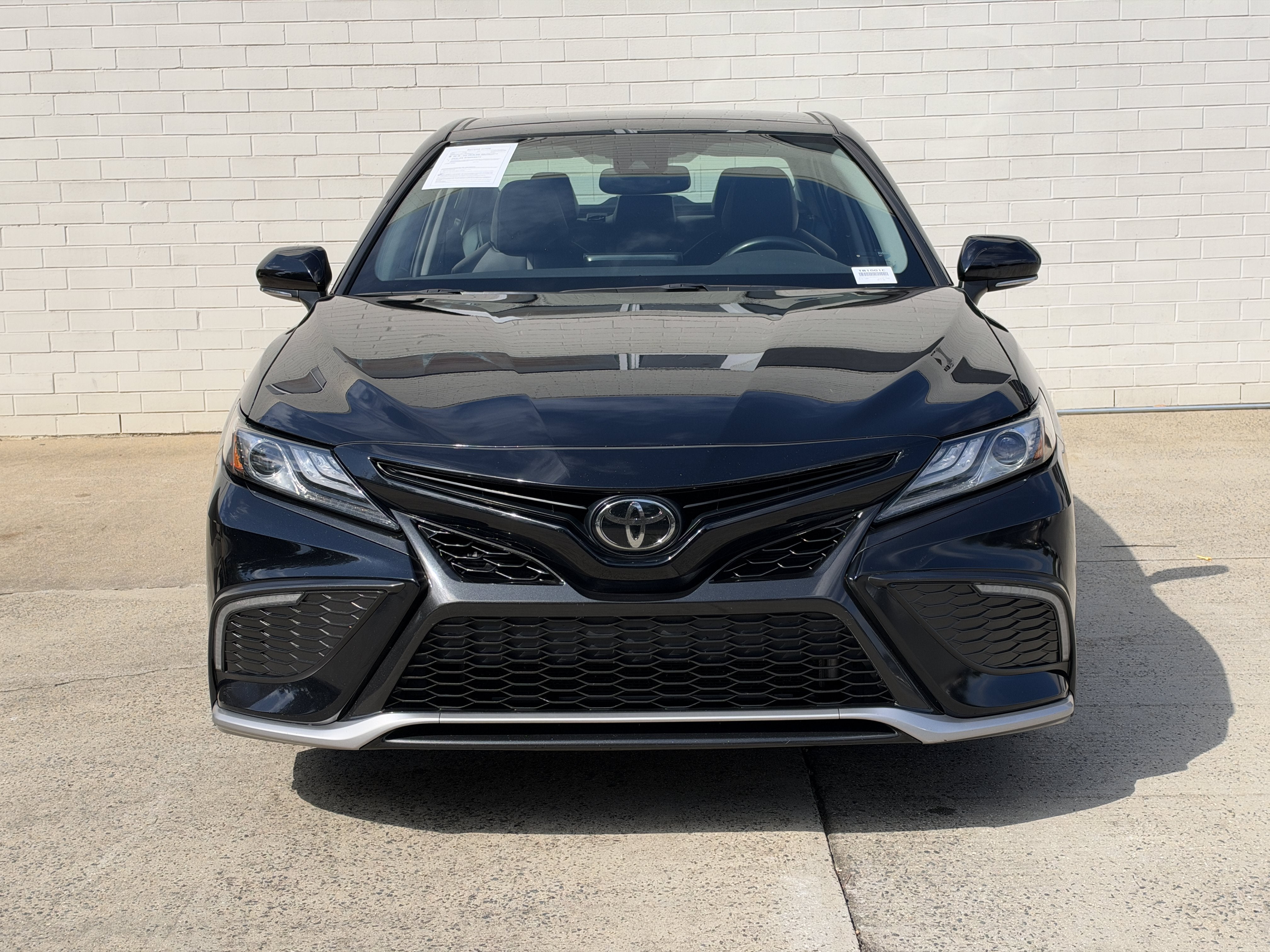 Used 2022 Midnight Black Metallic Toyota XSE image 8