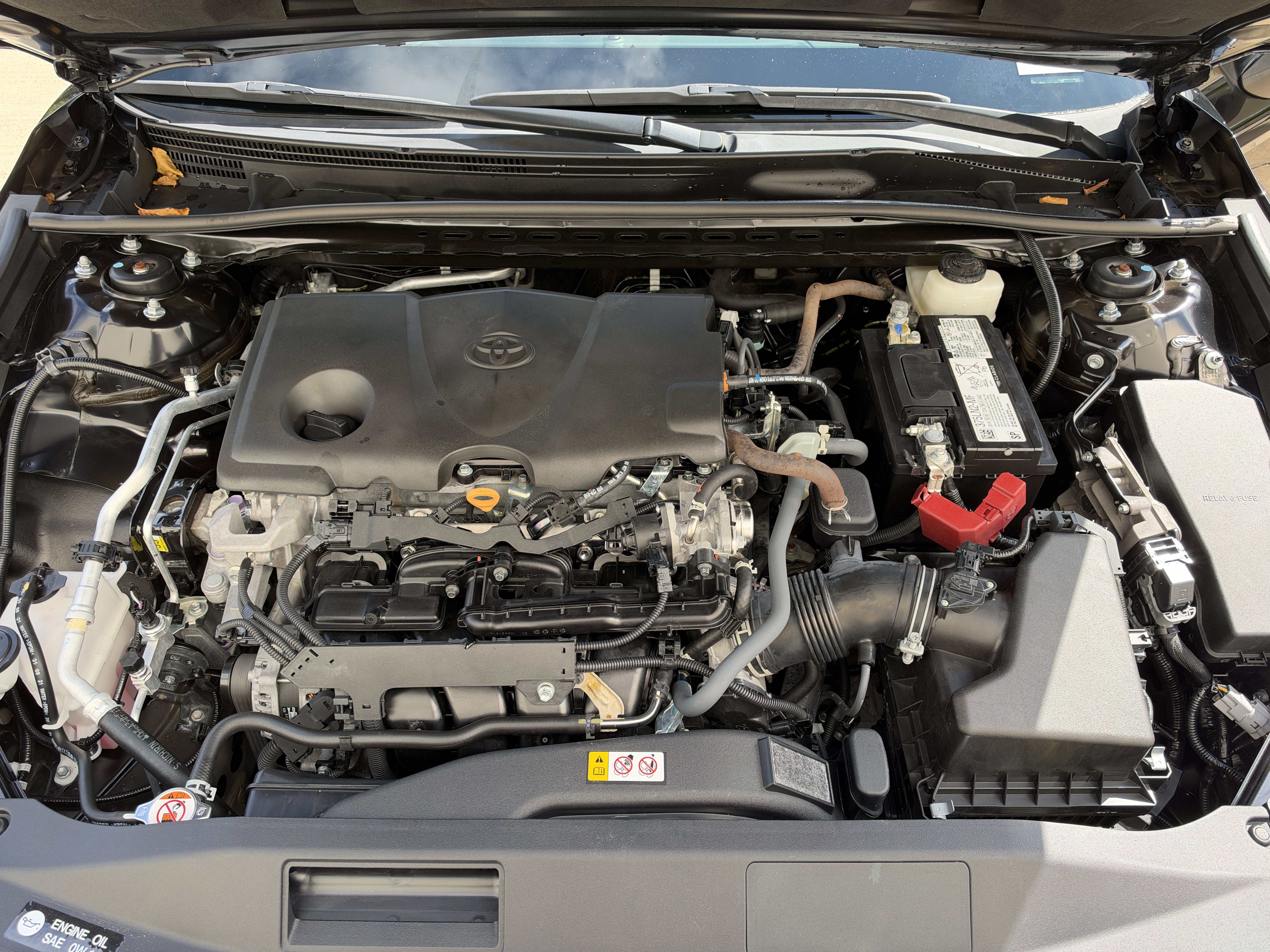 Used 2022 Midnight Black Metallic Toyota XSE image 9