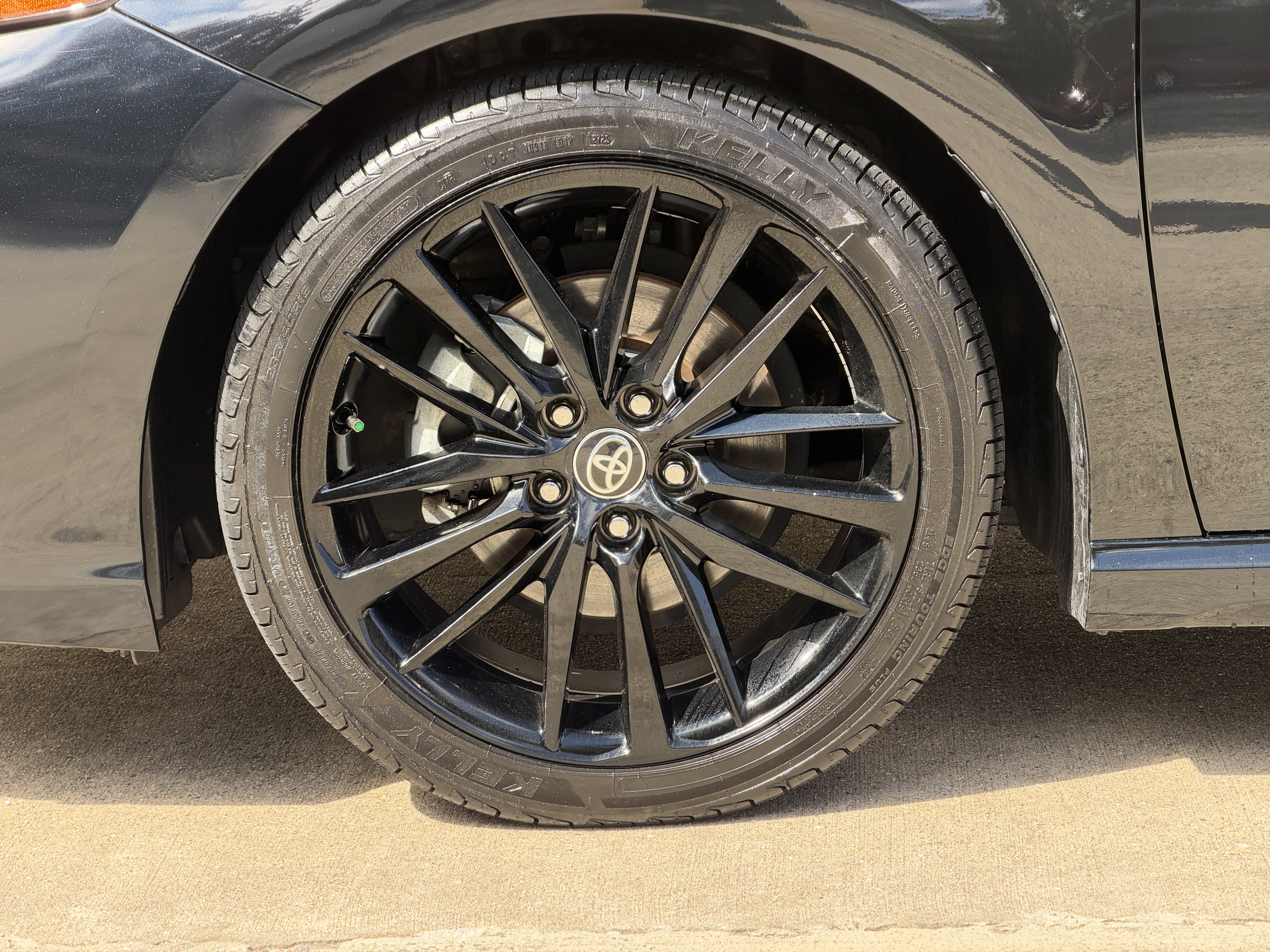 Used 2022 Midnight Black Metallic Toyota XSE image 11