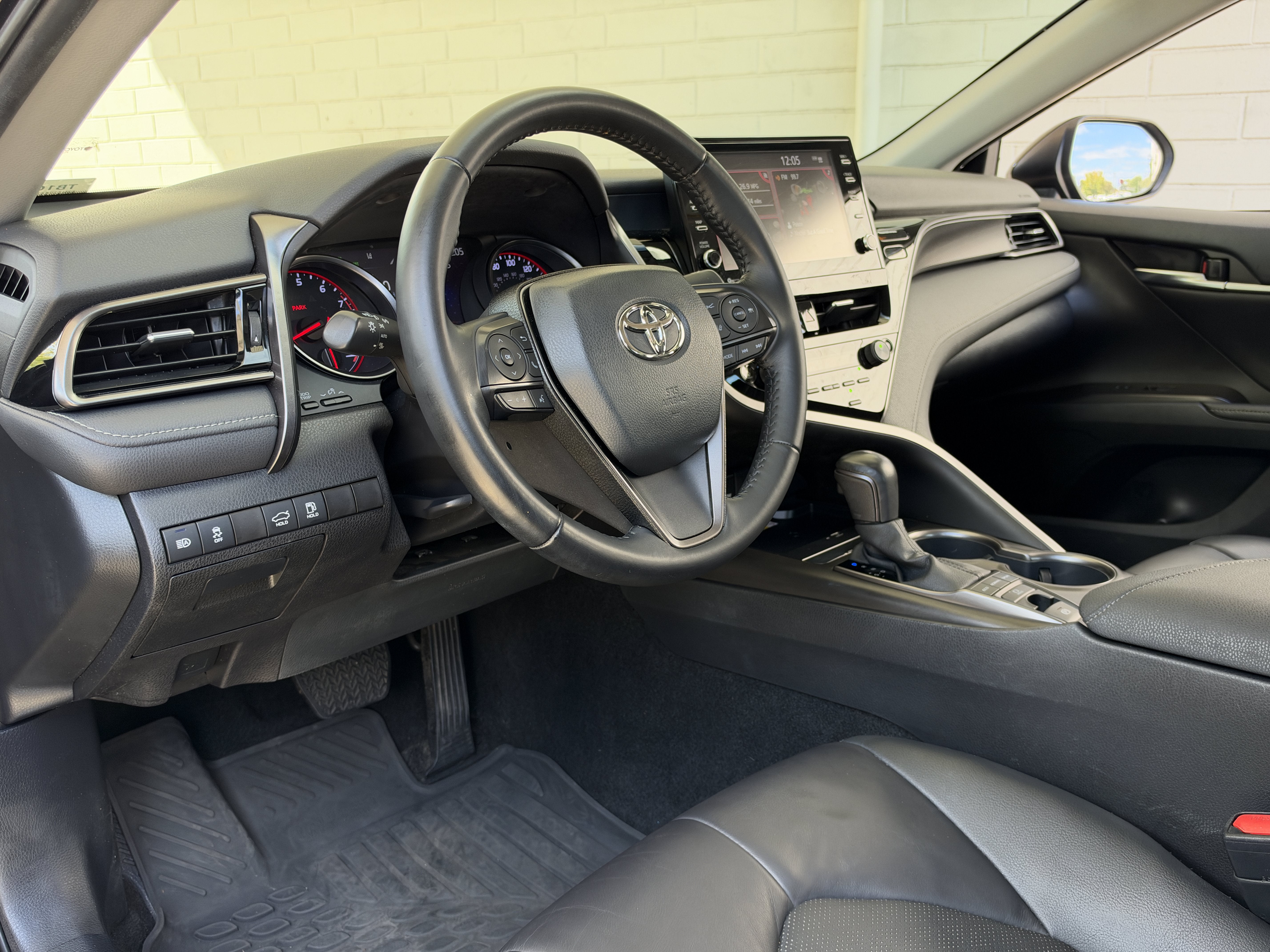Used 2022 Midnight Black Metallic Toyota XSE image 14