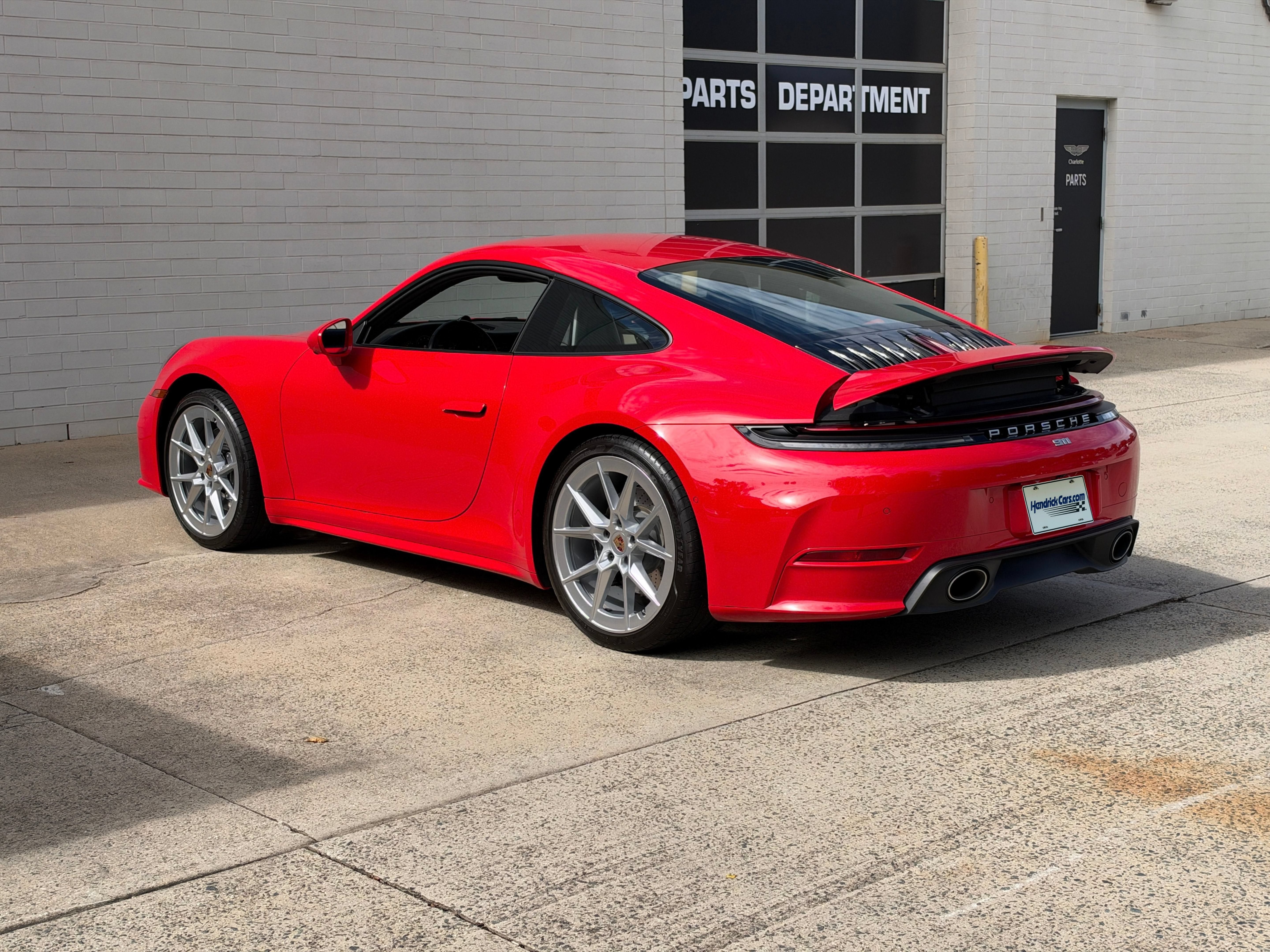 Used 2025 Guards Red Porsche Carrera image 5