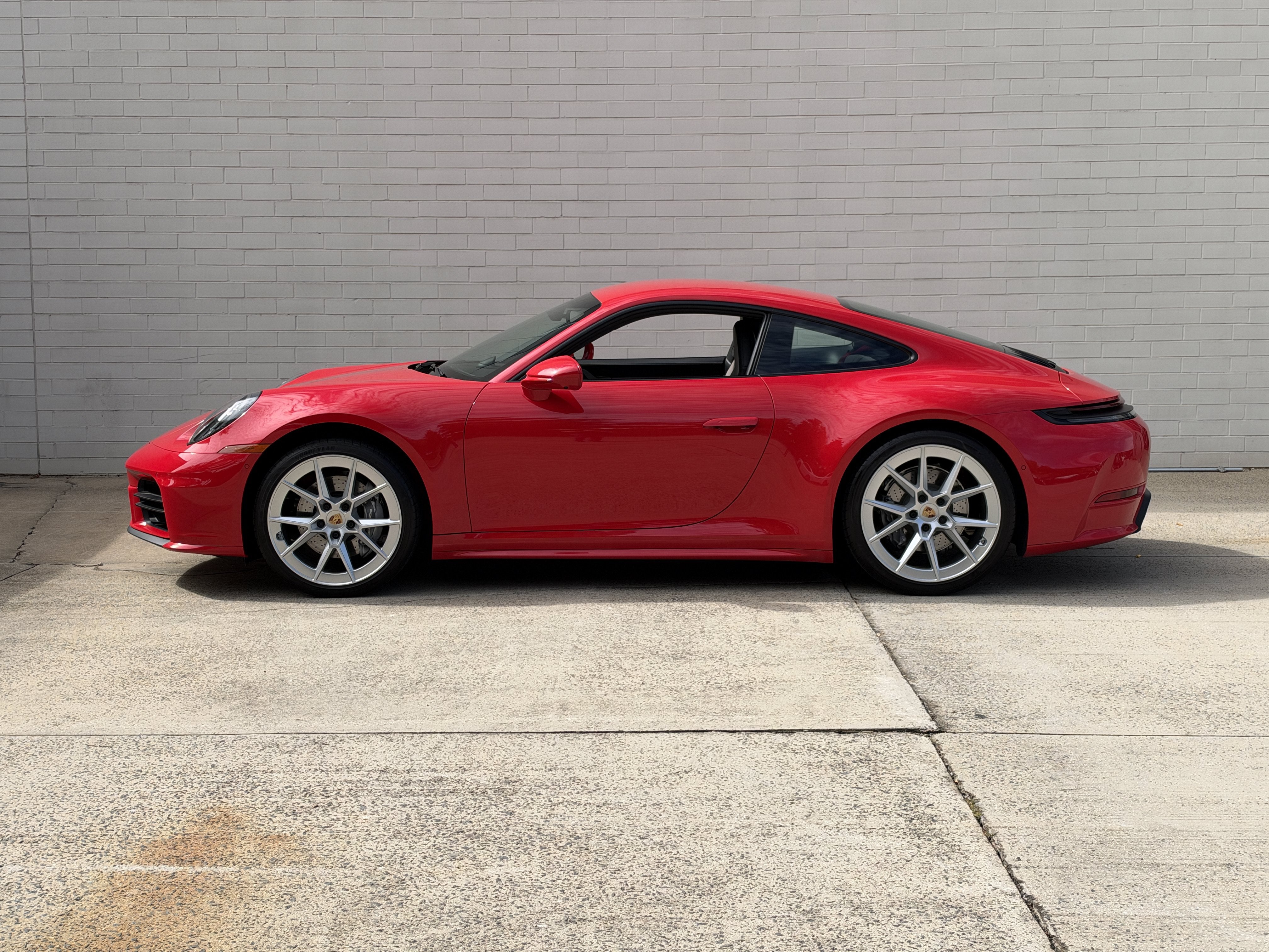 Used 2025 Guards Red Porsche Carrera image 6