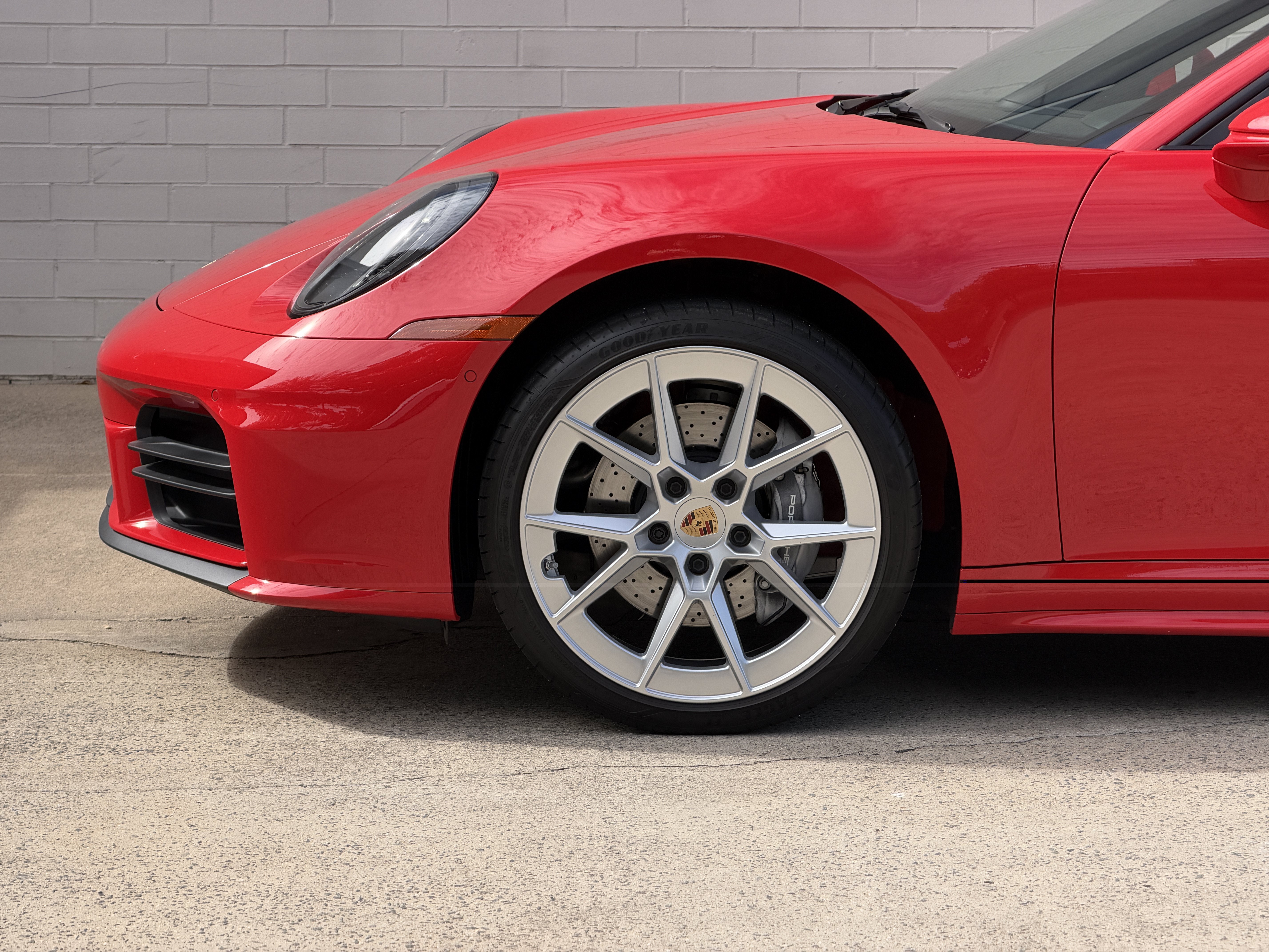 Used 2025 Guards Red Porsche Carrera image 10