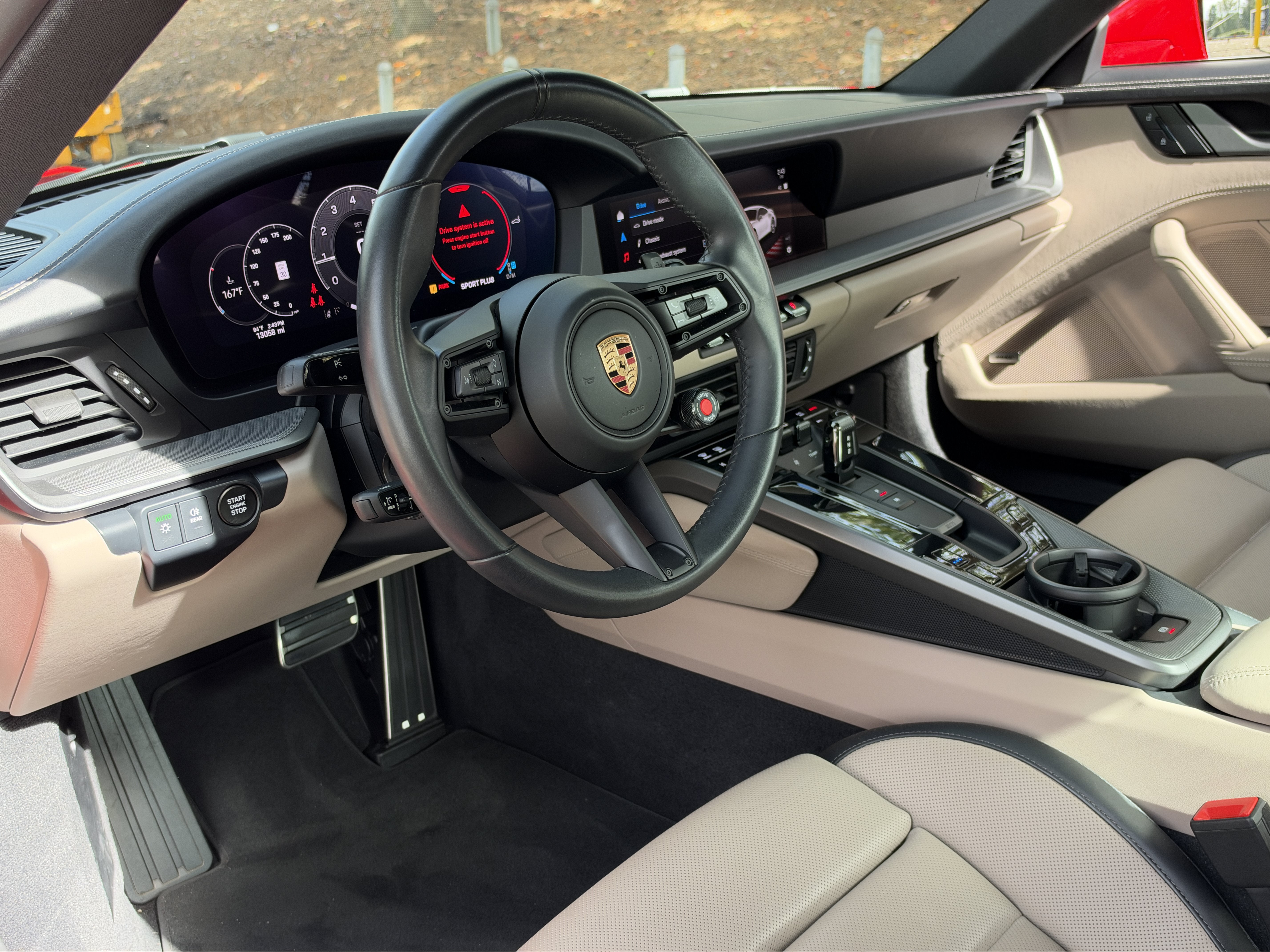 Used 2025 Guards Red Porsche Carrera image 15