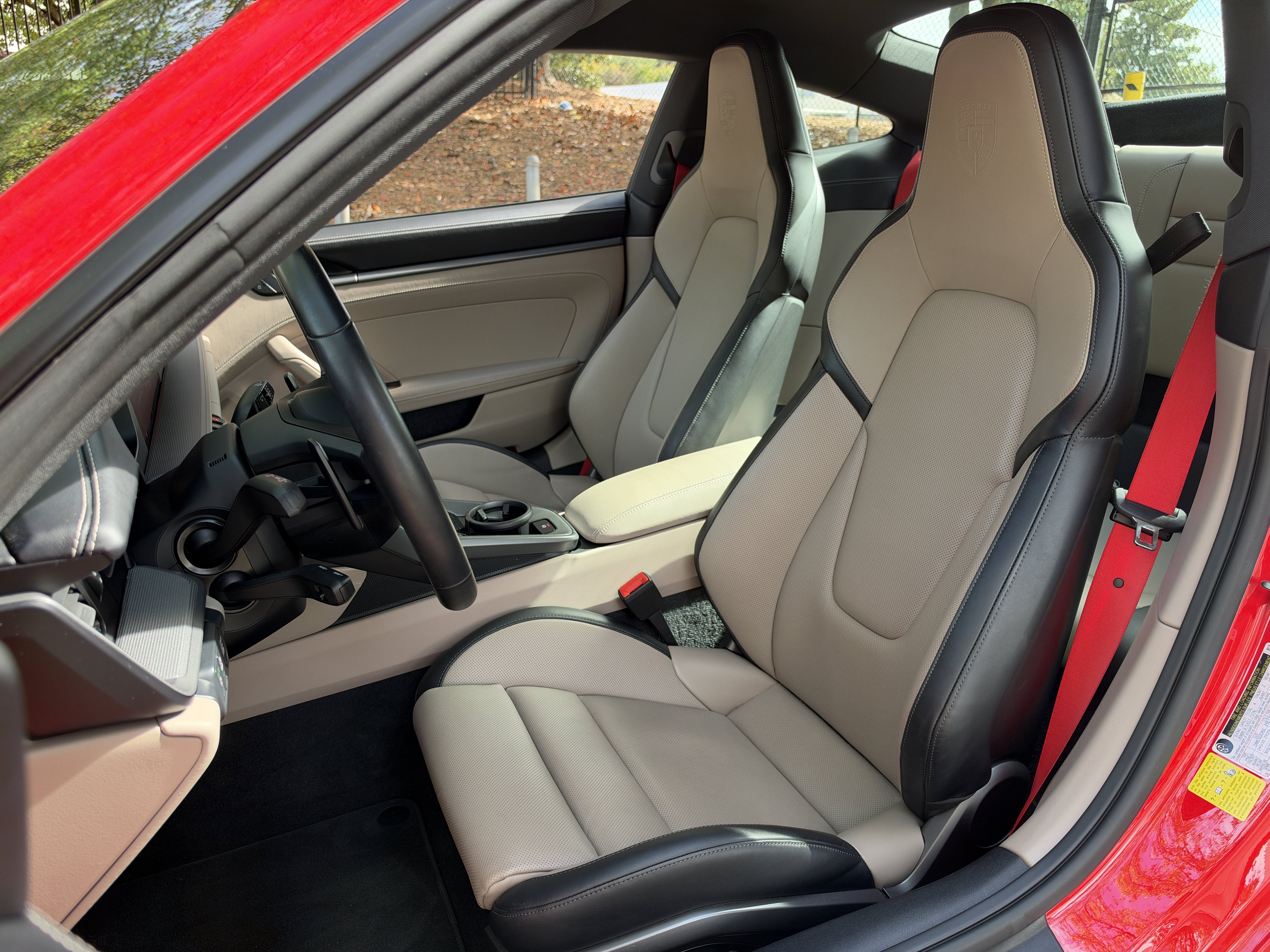 Used 2025 Guards Red Porsche Carrera image 16