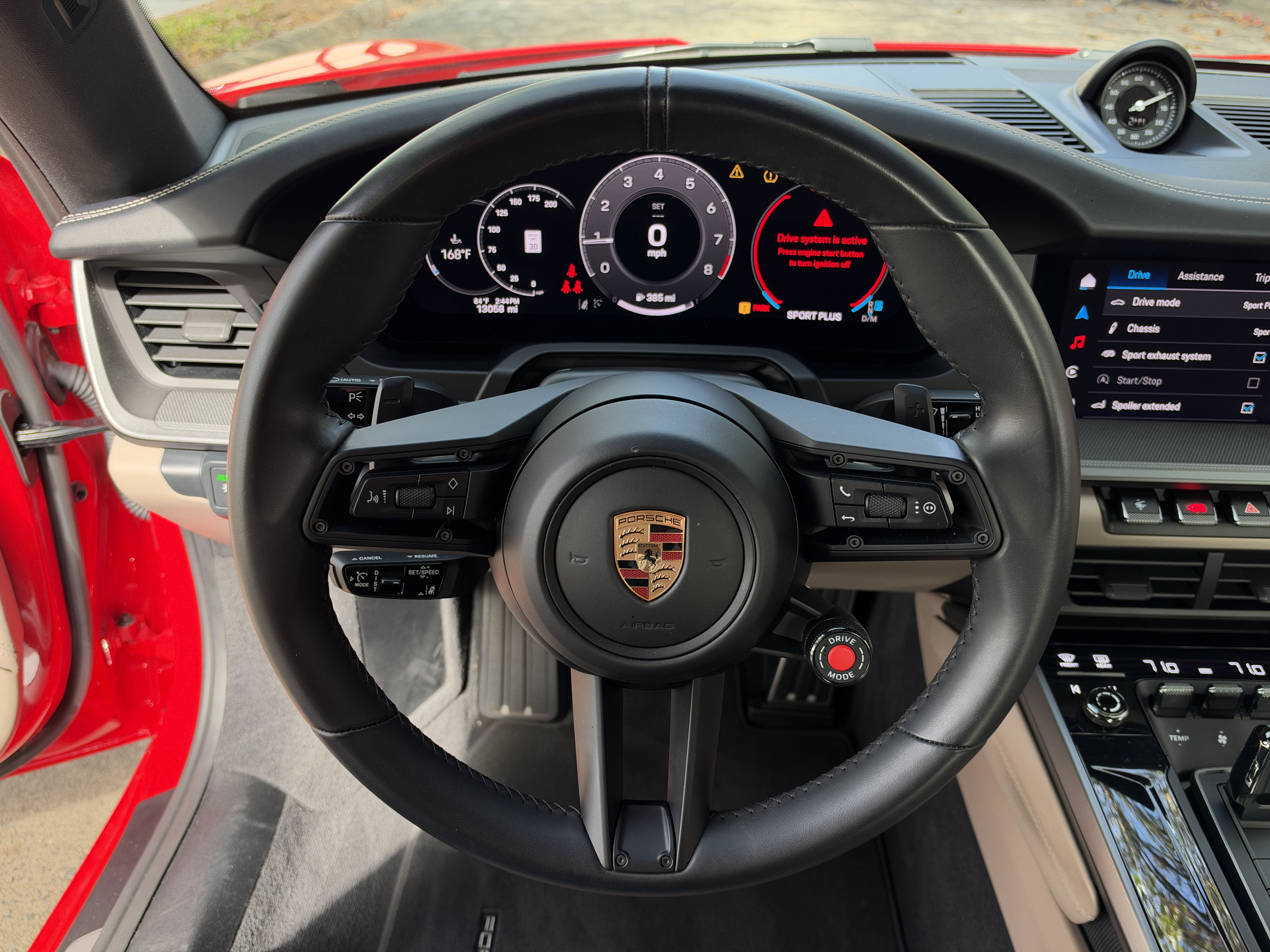 Used 2025 Guards Red Porsche Carrera image 18