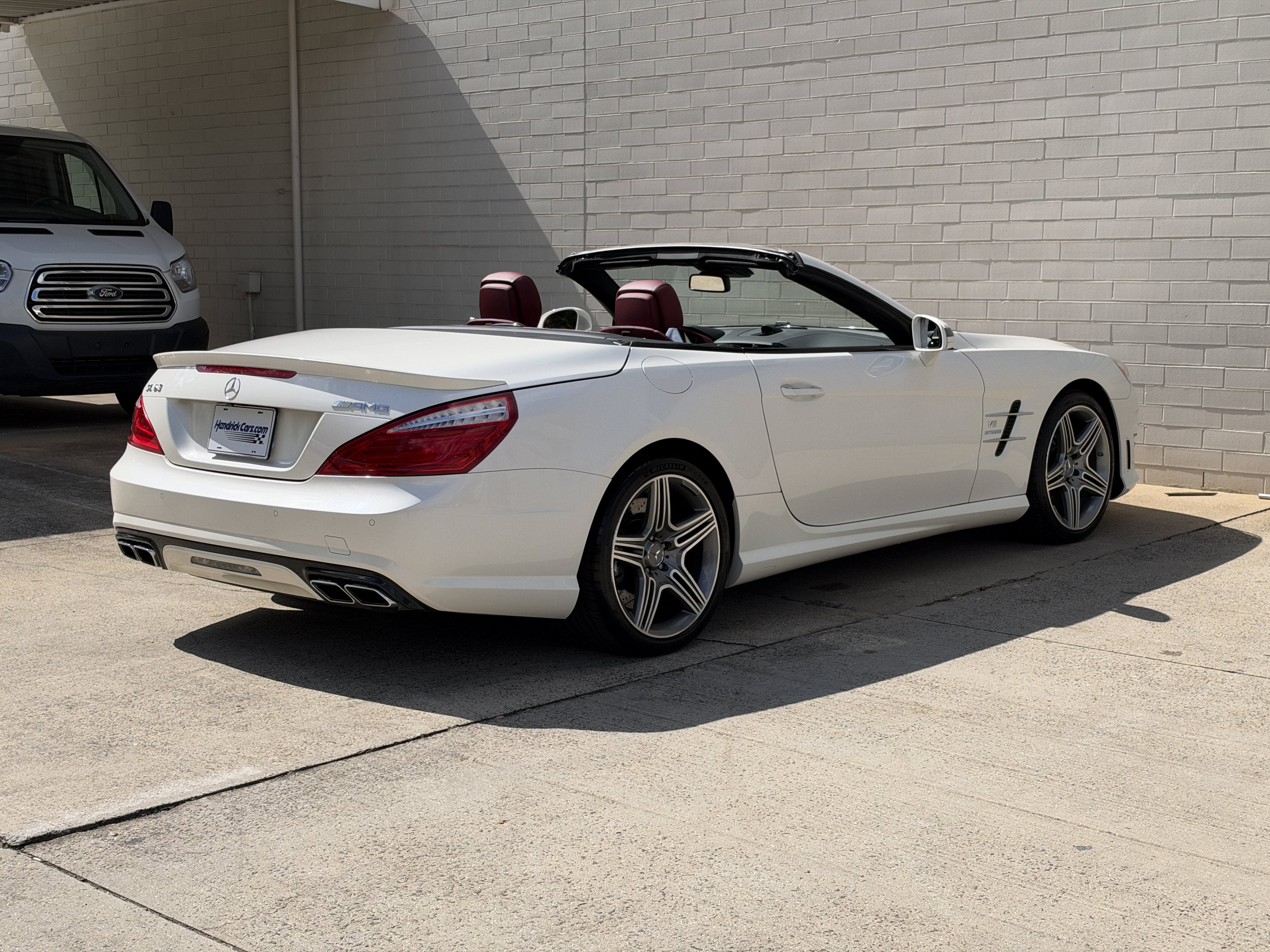 Used 2013 White Mercedes-Benz SL 63 AMG® image 3