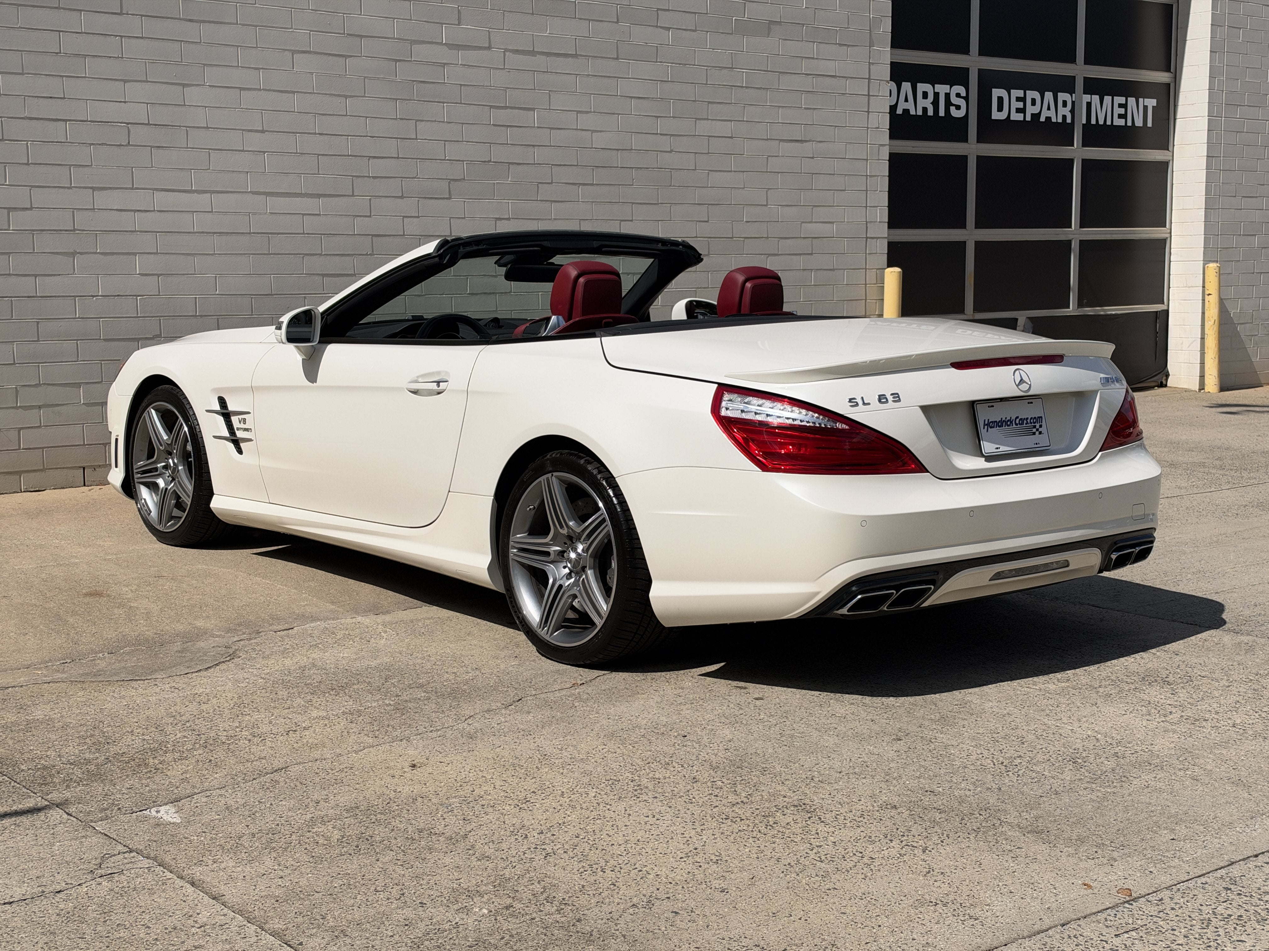 Used 2013 White Mercedes-Benz SL 63 AMG® image 5