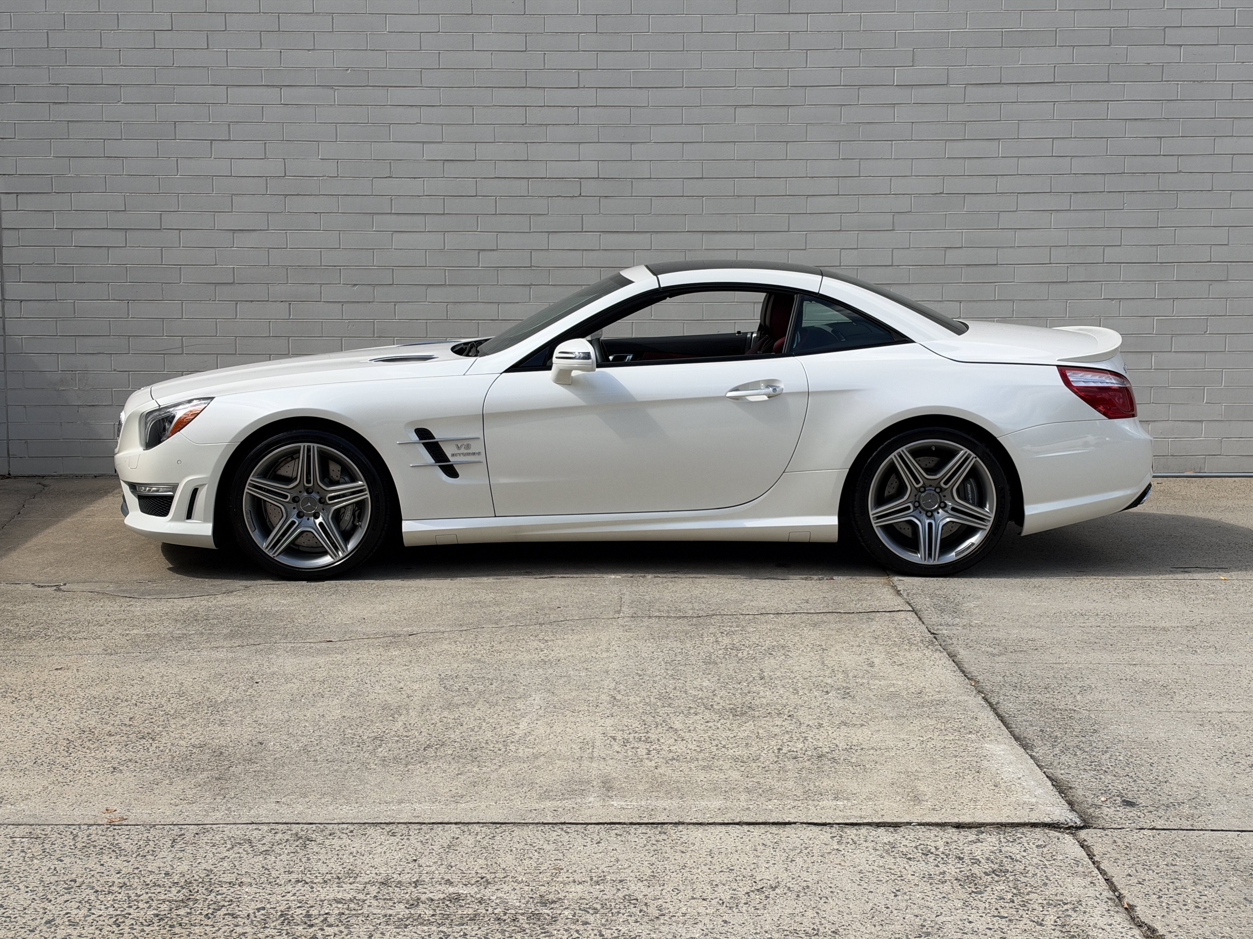 Used 2013 White Mercedes-Benz SL 63 AMG® image 6