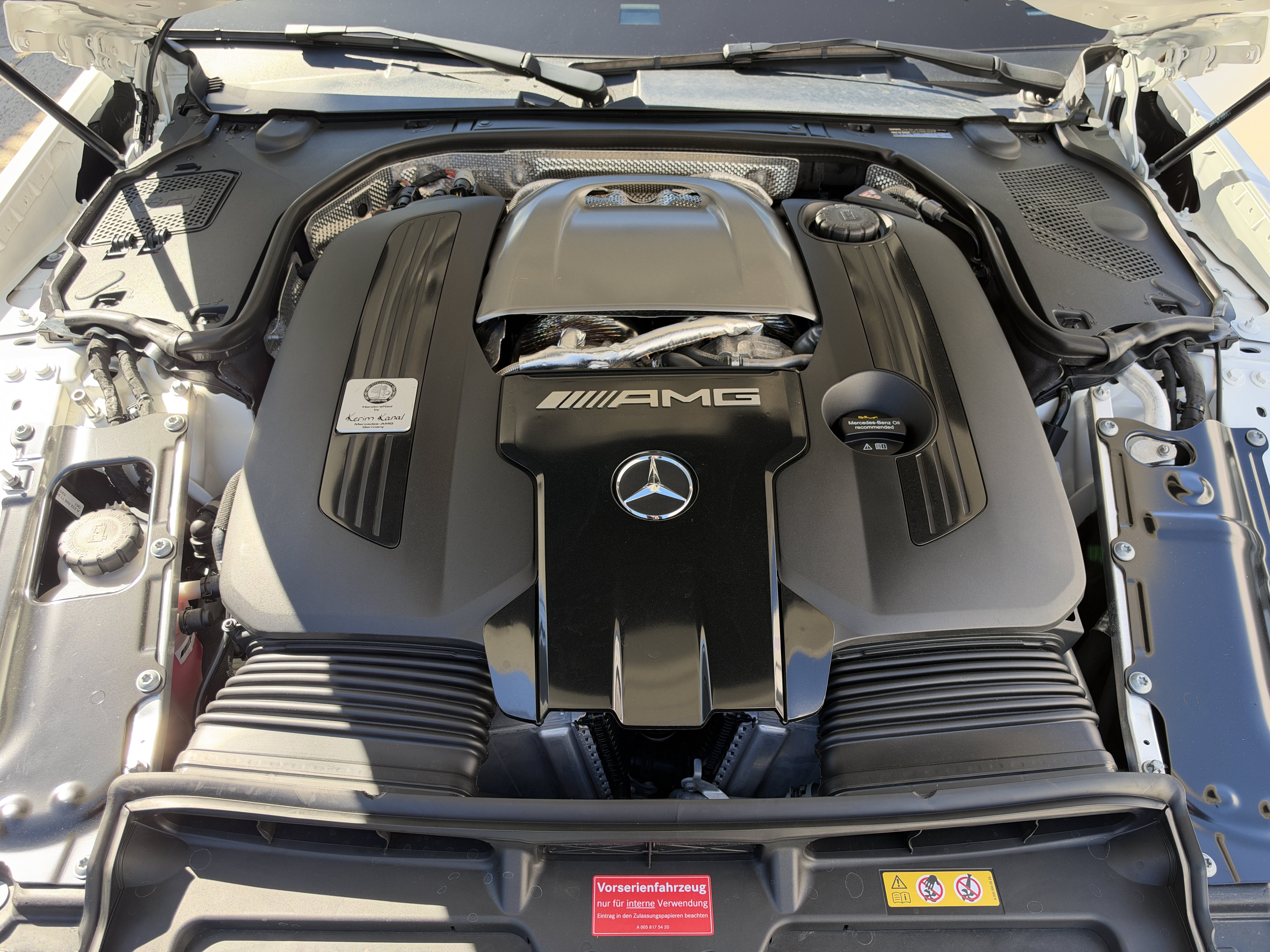 Used 2024 White Mercedes-Benz 55 image 9