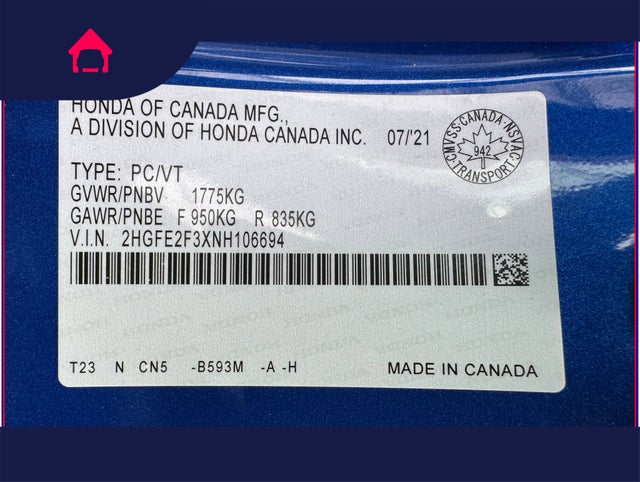2022 Honda Civic Sedan